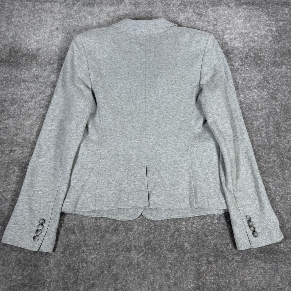 Norma Kamali Blazer Women's Medium Jersey Knit‎ Jacket 2 Button STYLE #NK197102 - Picture 2 of 8